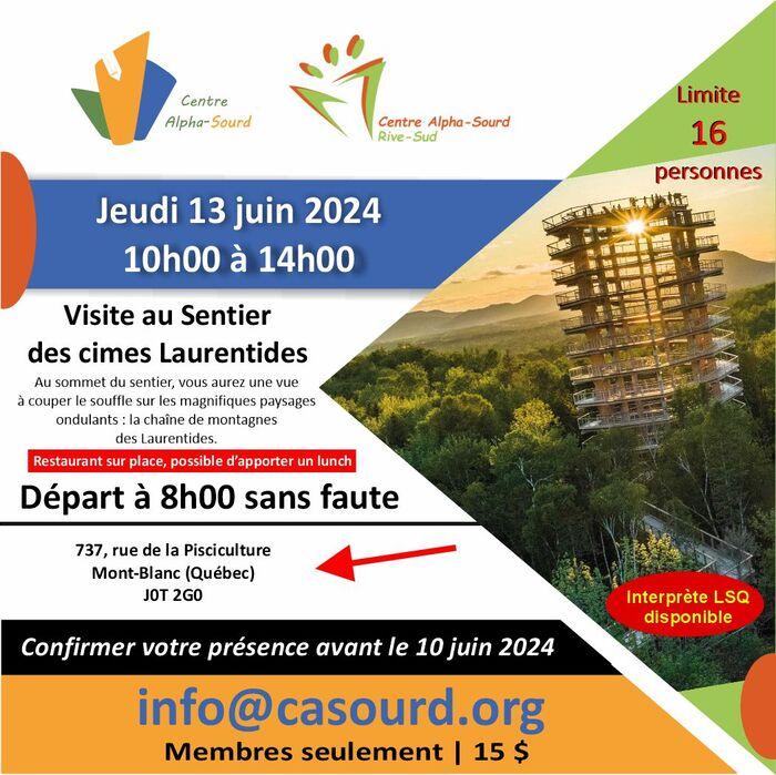 Sentier des cimes Laurentides